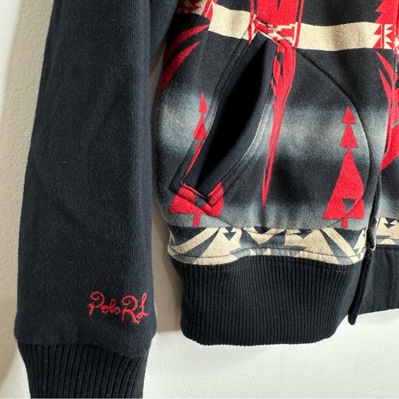 Polo Ralph Lauren Boys’ Native Pattern Bomber Jacket Size Medium - Picture 9 of 11